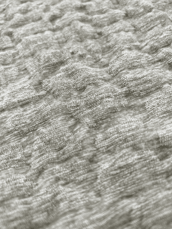 Série de couvertures de tissus textiles de maison en chenille à points de boue irréguliers