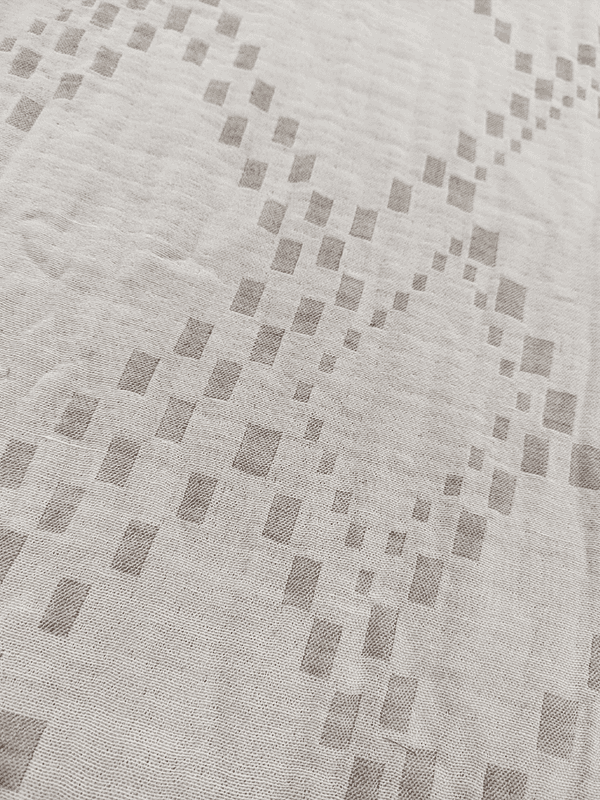Tissu en blocs irréguliers